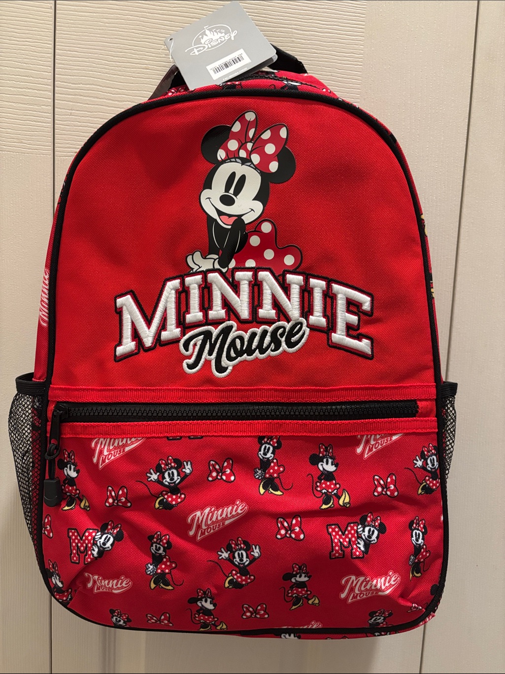 Official Disney Store Minnie Mouse Embroidered Backpack